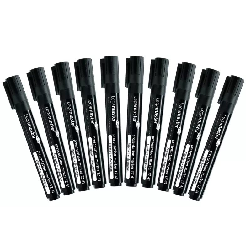 Marcador de apresentação Legamaster TZ41 preto