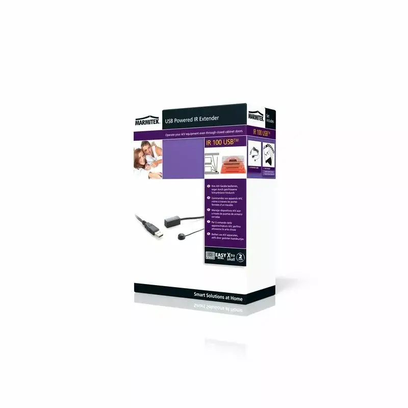 Marmitek IR 100 USB - Extensor de infravermelhos - alimentado por USB - 1 dispositivo