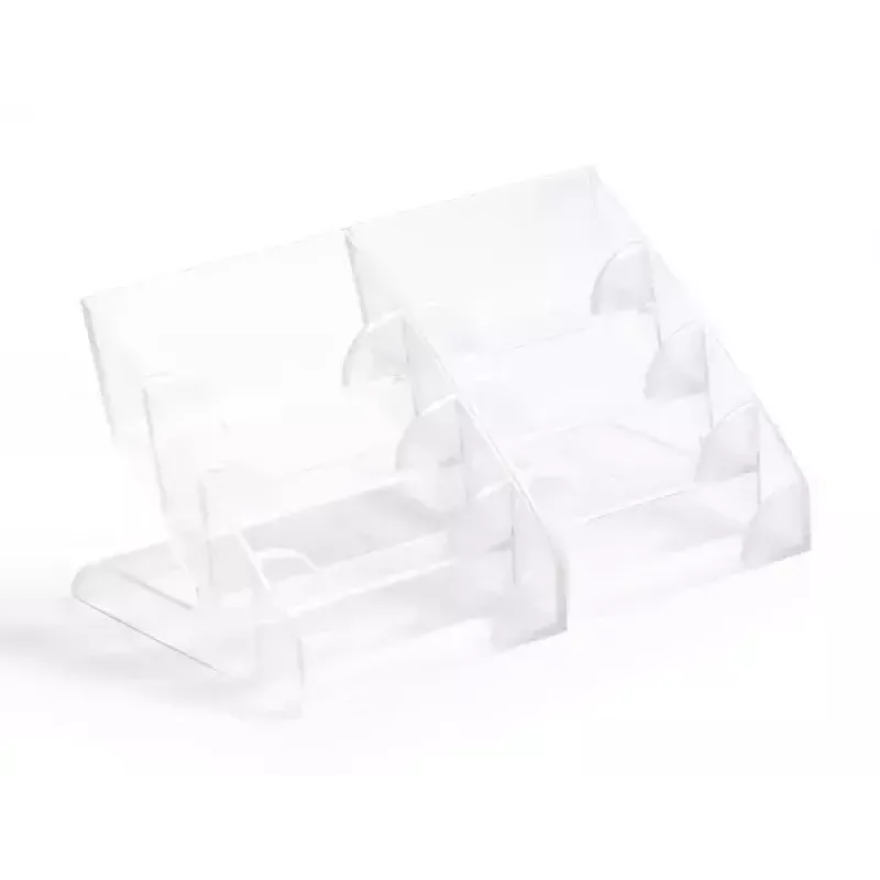 Porta-cartões de visita Durable 2439 plástico transparente 240 cartões