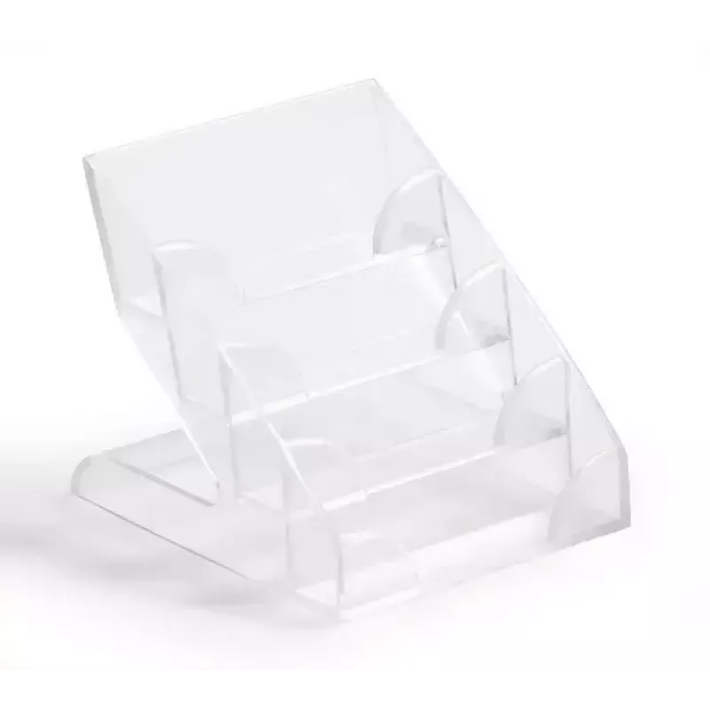 Porta-cartões de visita Durable 2439 plástico transparente 240 cartões