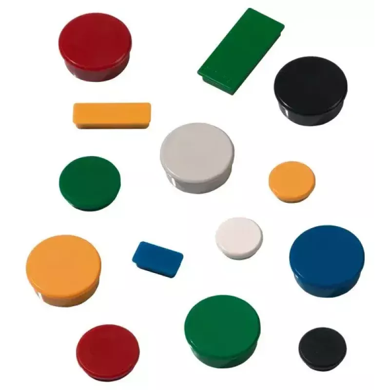 Íman de frigorífico Franken HM38 12 cinzento 10 unidades
