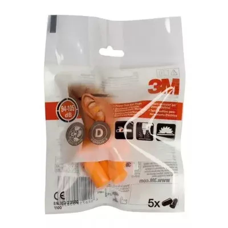 Protetores auriculares descartáveis 3M 1100C