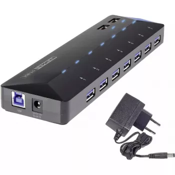 Hub de interface USB 3.2 Gen 1 Renkforce RF-3806034