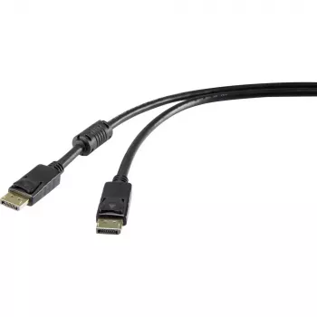 Cabo DisplayPort Renkforce RF-4212201 1,8 m preto