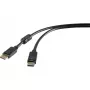 Cabo DisplayPort Renkforce RF-4212201 1,8 m preto
