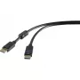Cabo DisplayPort Renkforce RF-4212204 3 m preto