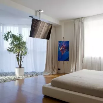 Suporte de TV Reflecta 23122 94 cm (37 polegadas) prateado