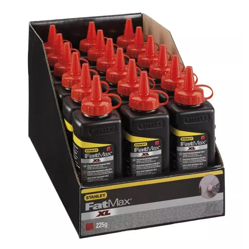 Stanley FatMax PRO 9-47-822 Pó de giz, preto, 226 g