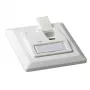 Caixa de tomadas keystone para embutir 2 portas ACT FA6010