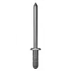 Rebite cego GESIPA 1432058 aço cinzento 9,5 mm cabeça 4,8 mm haste 10 mm comprimento
