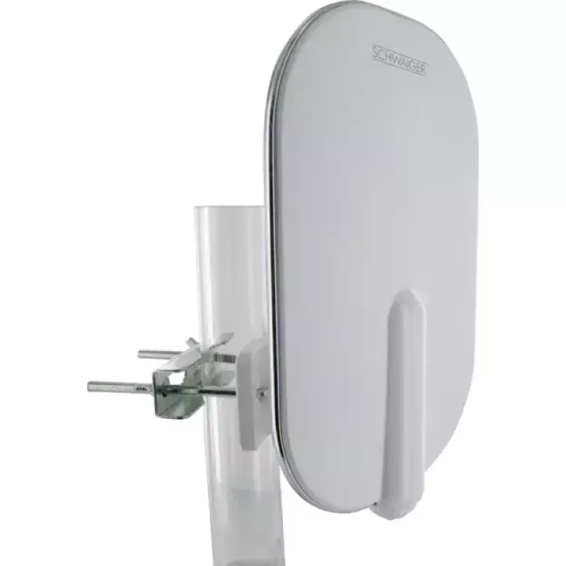 Antena exterior Schwaiger DTA4000 011 36 dB branco 8,5 m cabo