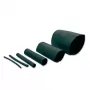 Tubo termorretrátil ACT tamanho: Ø antes da retração 6,40 mm preto mm, tubo termorretrátil, preto, 122 cm, 6,4 mm, 1 unid.