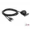 Cabo USB DeLOCK 85719 2 m USB A preto