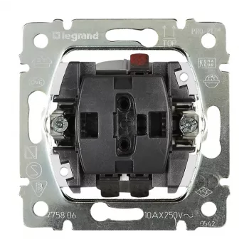 Legrand 775811 interruptor de luz plástico cinzento