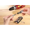 Conjunto de bits para chave de fendas KWB Industrial Steel Standard Handy Bit Box