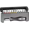 Conjunto de bits para chave de fendas KWB Industrial Steel Standard Handy Bit Box