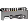 Conjunto de bits para chave de fendas KWB Industrial Steel Standard Handy Bit Box