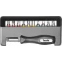 Conjunto de bits para chave de fendas KWB Industrial Steel Standard Handy Bit Box