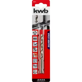 Broca KWB 206570 7 mm 1 unid.