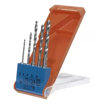 Conjunto de brocas helicoidais KWB 421140 5 unid.