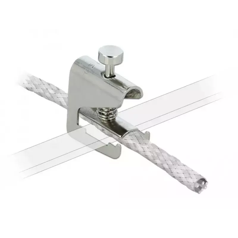 Braçadeira para cabo DeLOCK 66445 prateado