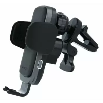 Suporte para automóvel com carregador sem fios SWISSTEN W2-AV5, carregamento Qi 15W, cabo Micro-USB 1,2 m