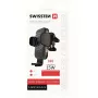 Swissten S-Grip W2-AV5 suporte para automóvel com carregador sem fios de 15 W, com cabo USB/USB-C, preto