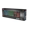 Teclado Gaming Trust GXT 835 Azor USB Alemão Preto