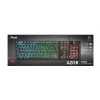 Teclado Gaming Trust GXT 835 Azor USB Alemão Preto