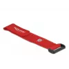 Abraçadeira de cabos de velcro DeLOCK 19545 vermelho 190 mm 25 mm 5 unid.
