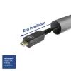 ACT 10 metros Cabo ótico ativo DisplayPort 1.4 8K com ficha removível