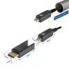 ACT 10 metros Cabo ótico ativo DisplayPort 1.4 8K com ficha removível