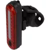 Fischer 50647 conjunto de luzes LED para bicicleta a pilhas, farol dianteiro de 80 lux