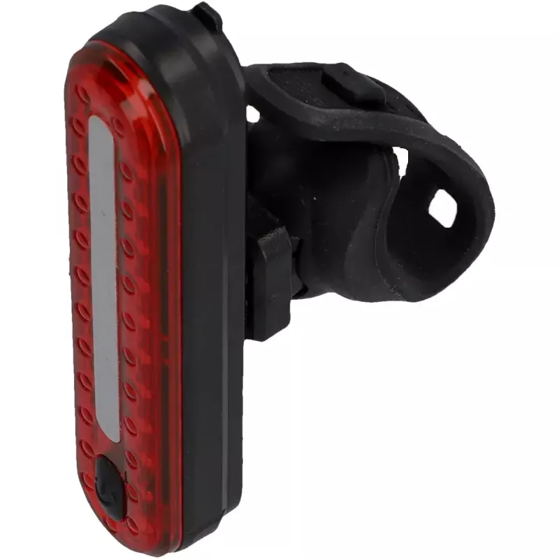 Fischer 50647 conjunto de luzes LED para bicicleta a pilhas, farol dianteiro de 80 lux