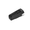 Fischer 50647 conjunto de luzes LED para bicicleta a pilhas, farol dianteiro de 80 lux