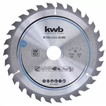 Disco de serra circular KWB 587857 Com pastilhas de metal duro 1 unid.