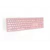 Teclado Rapoo E9800M wireless Bluetooth QWERTZ alemão rosa