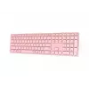 Teclado Rapoo E9800M wireless Bluetooth QWERTZ alemão rosa