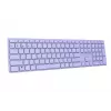 Teclado Rapoo E9800M sem fios Bluetooth QWERTZ alemão lilás