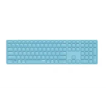 Teclado Rapoo E9800M Home RF wireless Bluetooth QWERTZ alemão azul