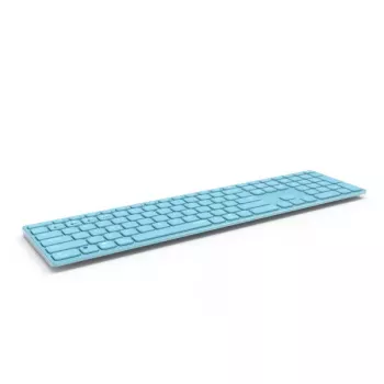Teclado Rapoo E9800M Home RF wireless Bluetooth QWERTZ alemão azul