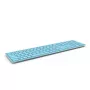 Teclado Rapoo E9800M Home RF wireless Bluetooth QWERTZ alemão azul
