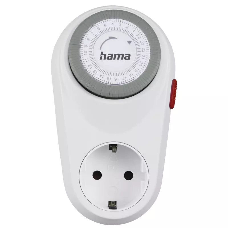 Temporizador diário Hama Curved branco