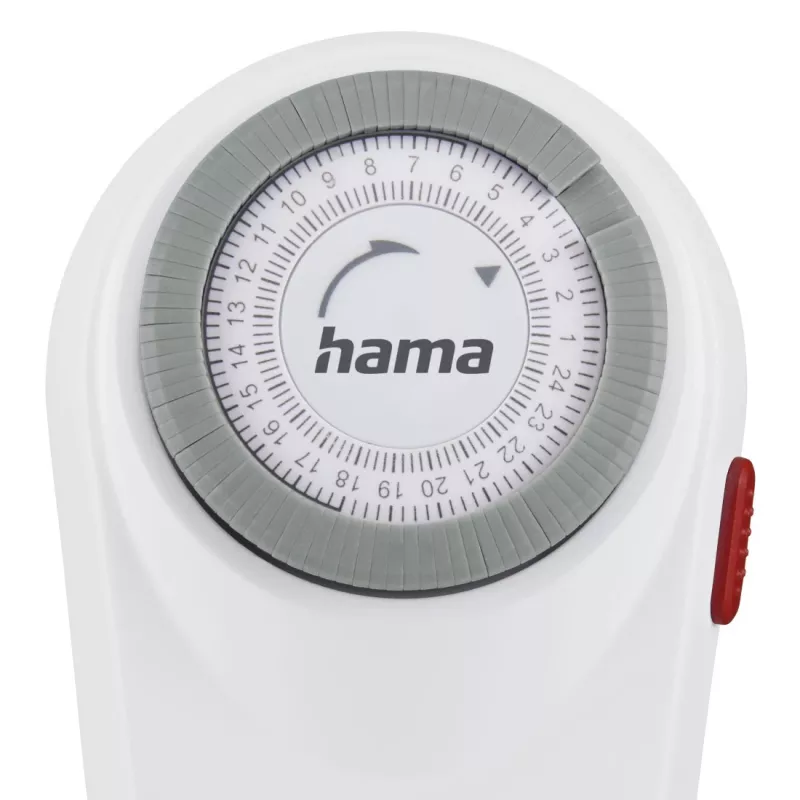 Temporizador diário Hama Curved branco