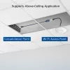 Cabo de extensão ACT azul 3 metros LSZH S/FTP CAT6A MPTL com proteção das patilhas de retenção e fichas RJ45
