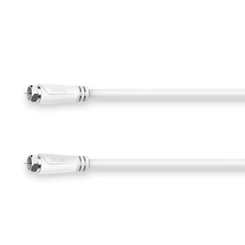 Cabo coaxial Hama 00179229 7,5 m F-Type branco