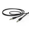 Cabo de áudio Hama Flexi-schlank 1,5 m 3,5 mm macho para macho preto