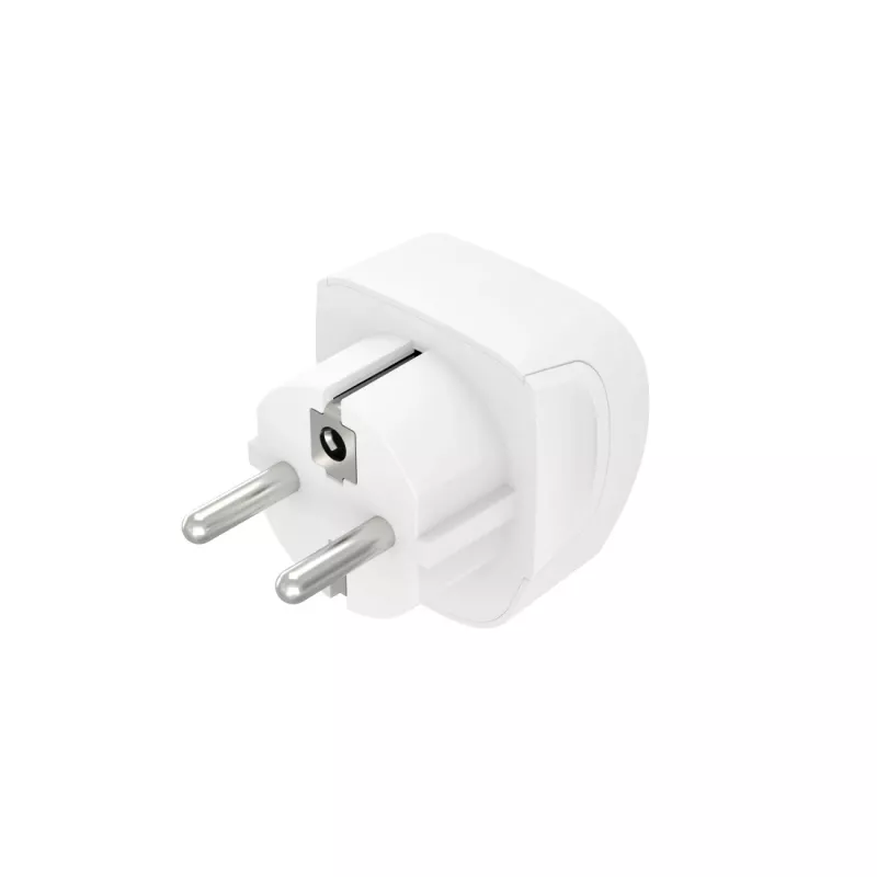 Adaptador de ficha de rede Hama 00223459 tipo E/F Hybrid tipo G (UK) branco