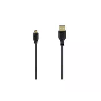Cabo USB Hama 00074264 USB 2.0 0,75 m USB A Micro-USB A preto