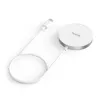 Hama MagCharge FC15 telemóvel, smartphone branco USB carregamento sem fios carregamento rápido interior